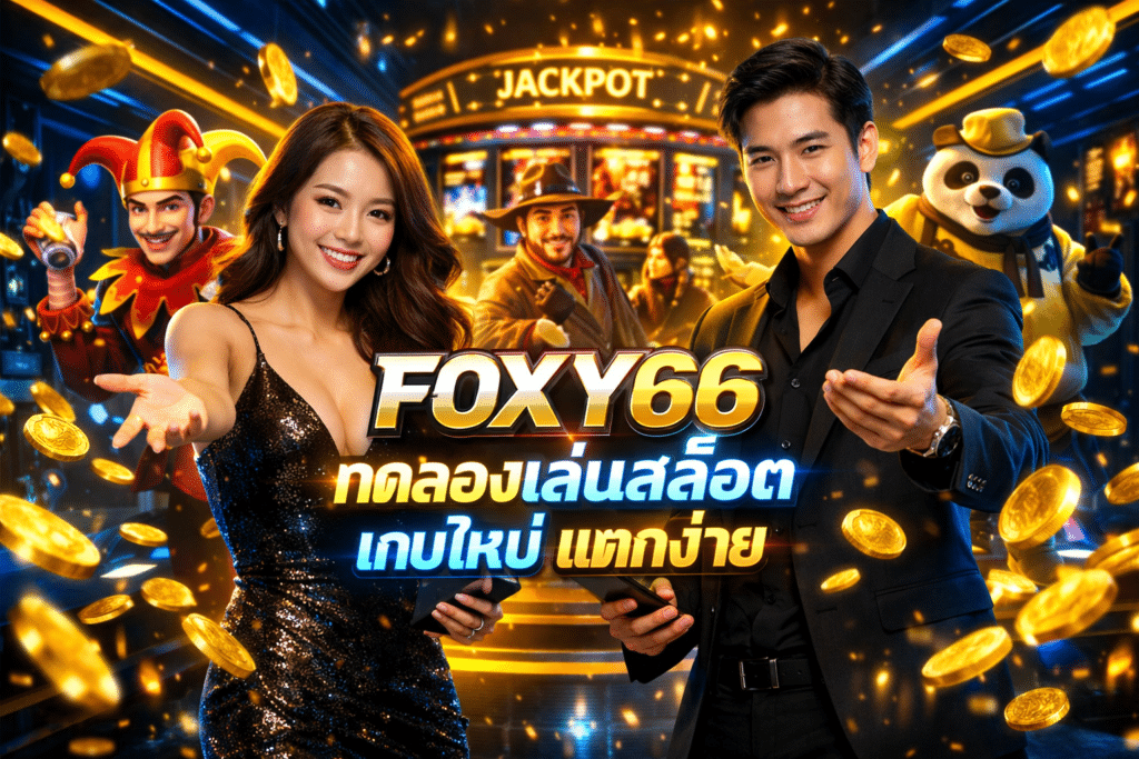 FOXY66 ทดลองเล่นสล็อต เกมใหม่ แตกง่าย